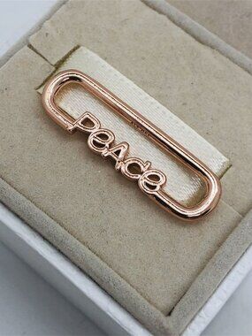 ✨🔥Pandora ME Styling Peace Word Link
